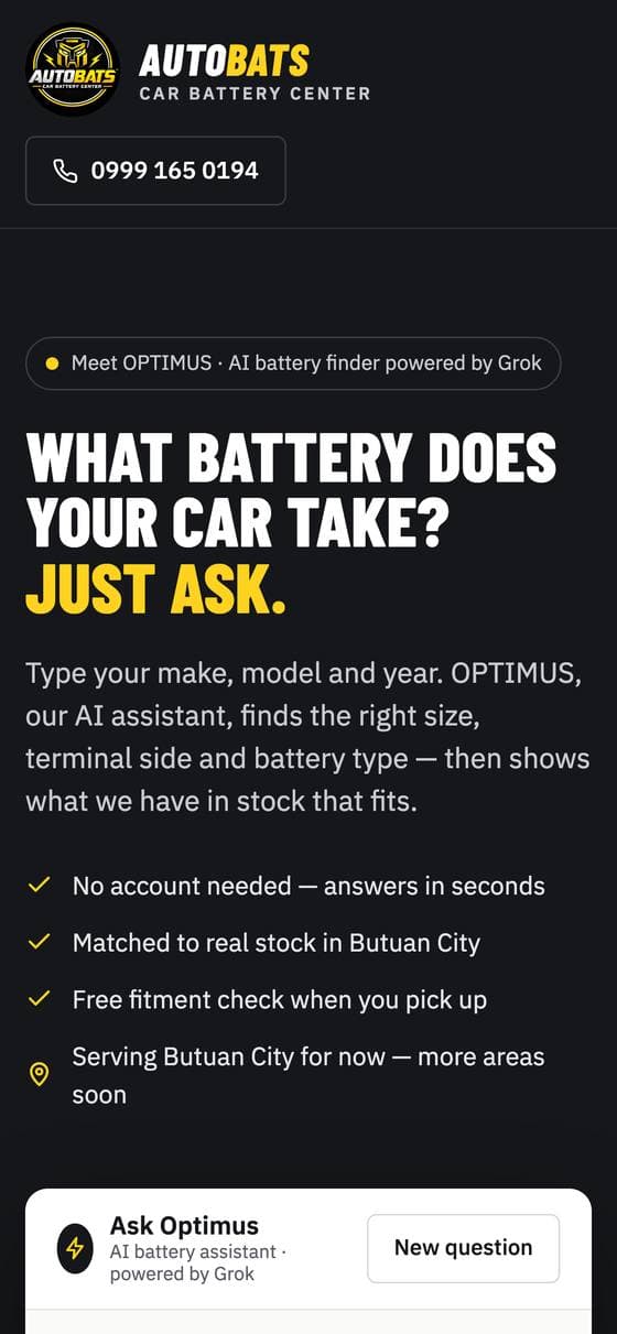 Ask OPTIMUS